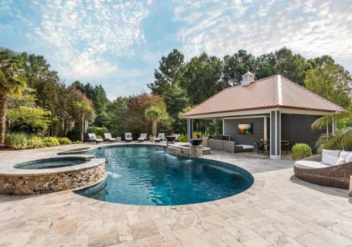 Greenville Custom Pool Installation Enhanced by Groundskeeping for Outdoor Living